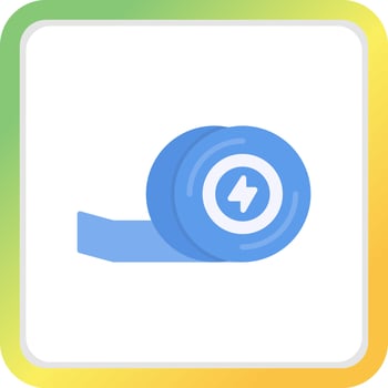 Electrician Creative Icon Design vector