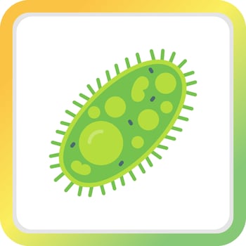 Bacteria Creative Icon Design vector
