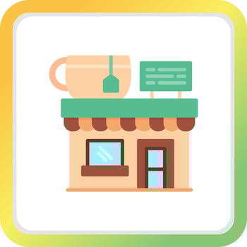 Cafe Creative Icon Design vector