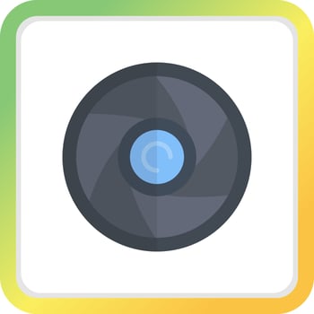 Shutter Creative Icon Design vector