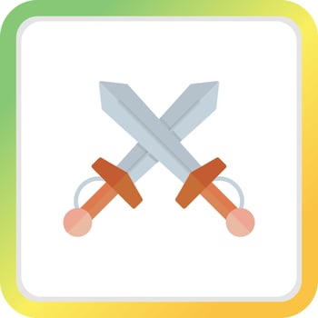 Sword Creative Icon Design vector