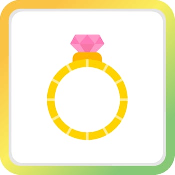 Ring Creative Icon Design vector