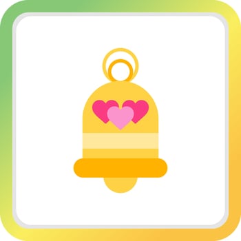 Bell Creative Icon Design vector