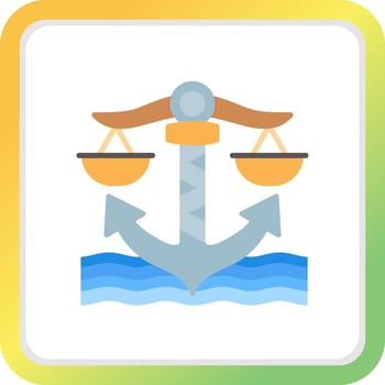 Law Creative Icon Design vector