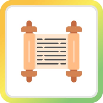 Torah Creative Icon Design vector