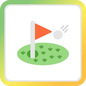 Golf Creative Icon Design vector