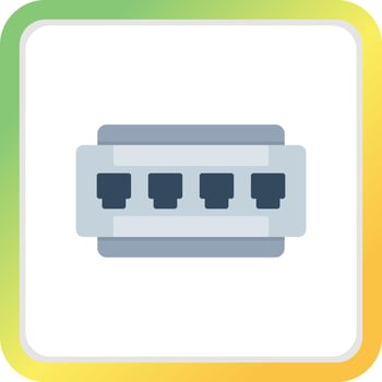 Hub Creative Icon Design vector