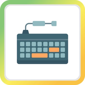 Keyboard Creative Icon Design vector
