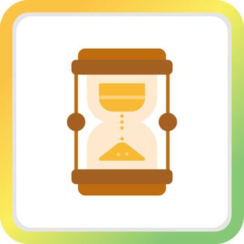 Hourglass Creative Icon Design vector