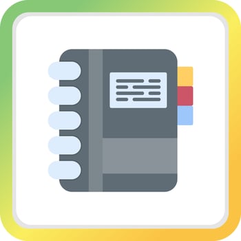 Notebook Creative Icon Design vector