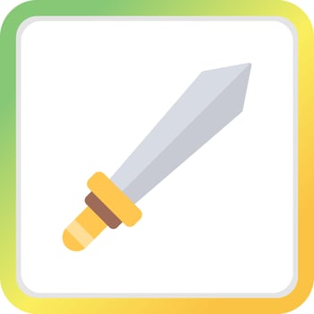 Sword Creative Icon Design vector