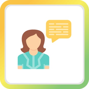 Chat Creative Icon Design vector