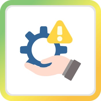 Risk Creative Icon Design vector
