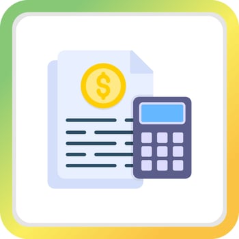 Accounting Creative Icon Design vector