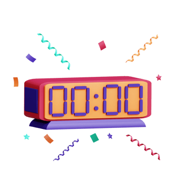 3D New Year Icon Pack png