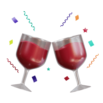 3D New Year Icon Pack png