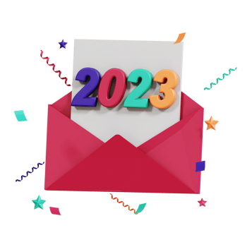 3D New Year Icon Pack png
