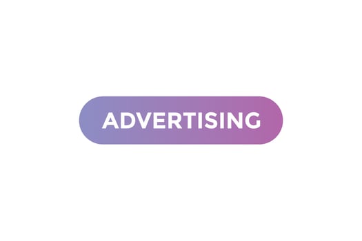 Advertising button web banner templates. Vector Illustration