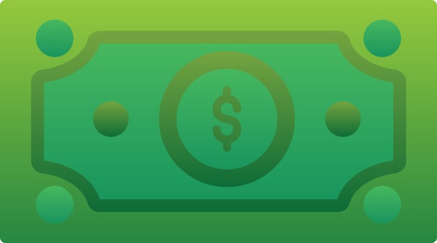 Cash Vector Icon Design