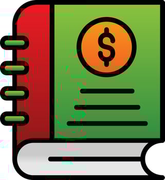 Book Keeping Vector Icon Design