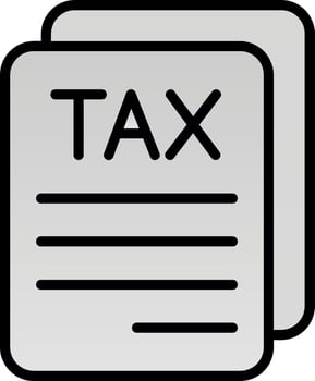 Taxes Vector Icon Design