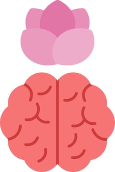 Calm Emotion Vector Icon Design