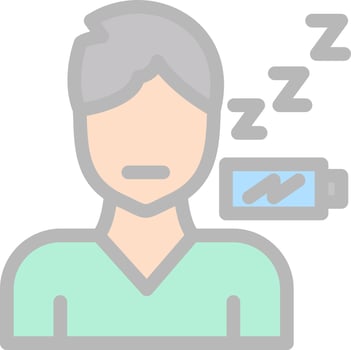 Fatigue Vector Icon Design