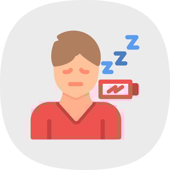 Fatigue Vector Icon Design