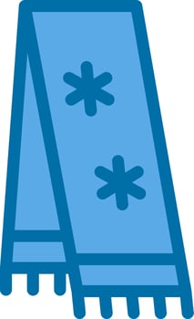 Scarf Vector Icon Design