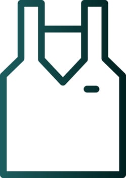 Tank Top Vector Icon Design