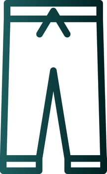 Trousers Vector Icon Design