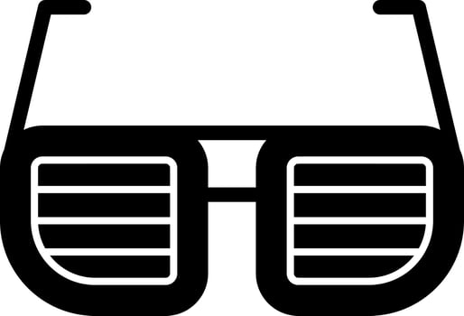 Fun Glasses Vector Icon Design