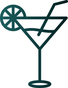 Coktail Vector Icon Design