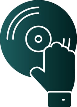 DJ Vector Icon Design