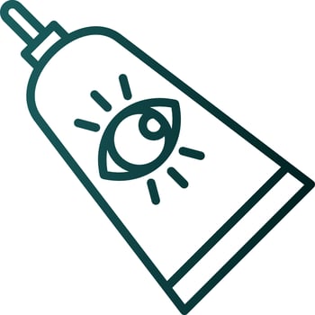 Eye Cream Vector Icon Design