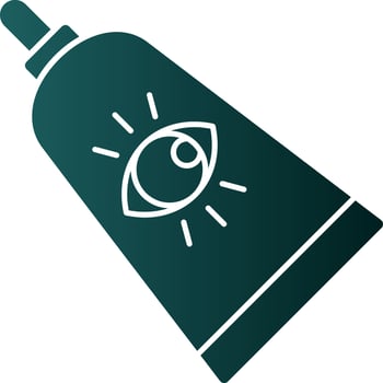 Eye Cream Vector Icon Design