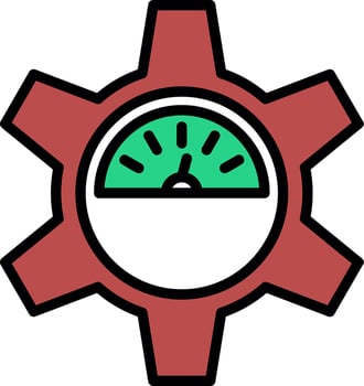 Efficiency Vector Icon Design