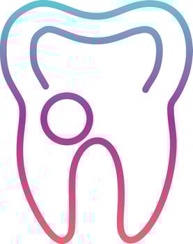 Tooth Hole Vector Icon