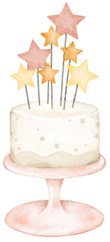 Watercolor Happy New Year Clipart Element png