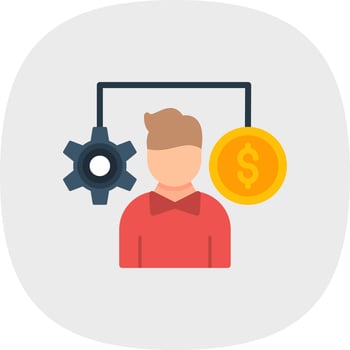 Balance Work Vector Icon Design