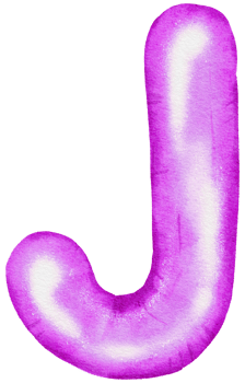 Watercolor Violet Foil Balloon element hand painted png