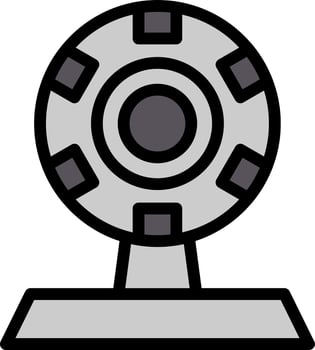 Webcam Vector Icon Design