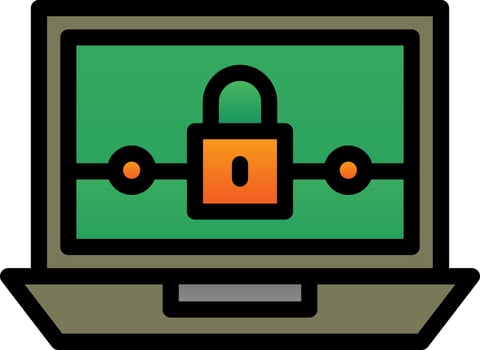 Ransomware Vector Icon Design