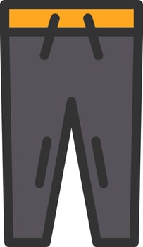 Trousers Vector Icon Design