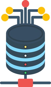 Big Data Vector Icon Design