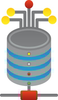 Big Data Vector Icon Design