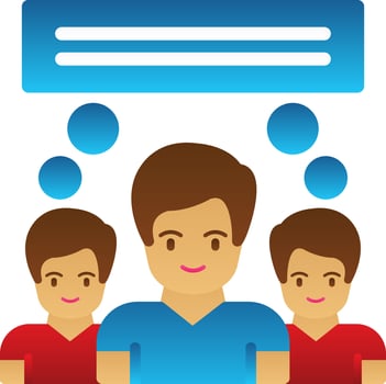 Meeting Vector Icon Design