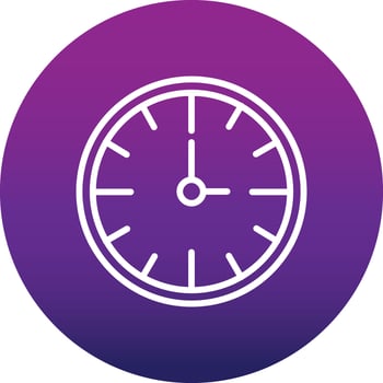 Clock Vector Icon