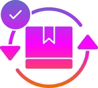 Continuous Delivery Vector Icon Design