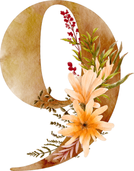 watercolor number nine png